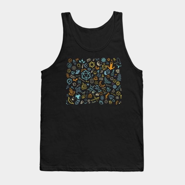 Stormwick Pattern Tank Top by PixelSamuel